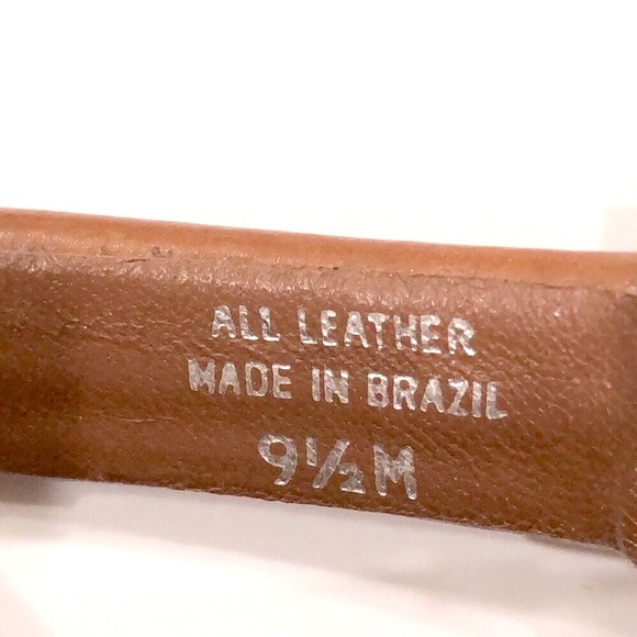 Tory Burch Audrianna Leather Lace Up Sandal Heels - Picture 9 of 11